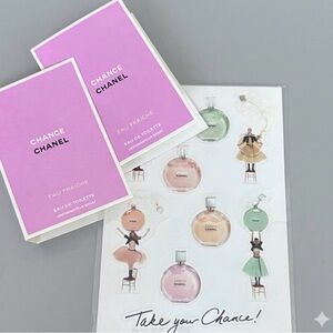 CHANEL Chance Eau Fraîche edt 2pc Set with Sticker Sheet
